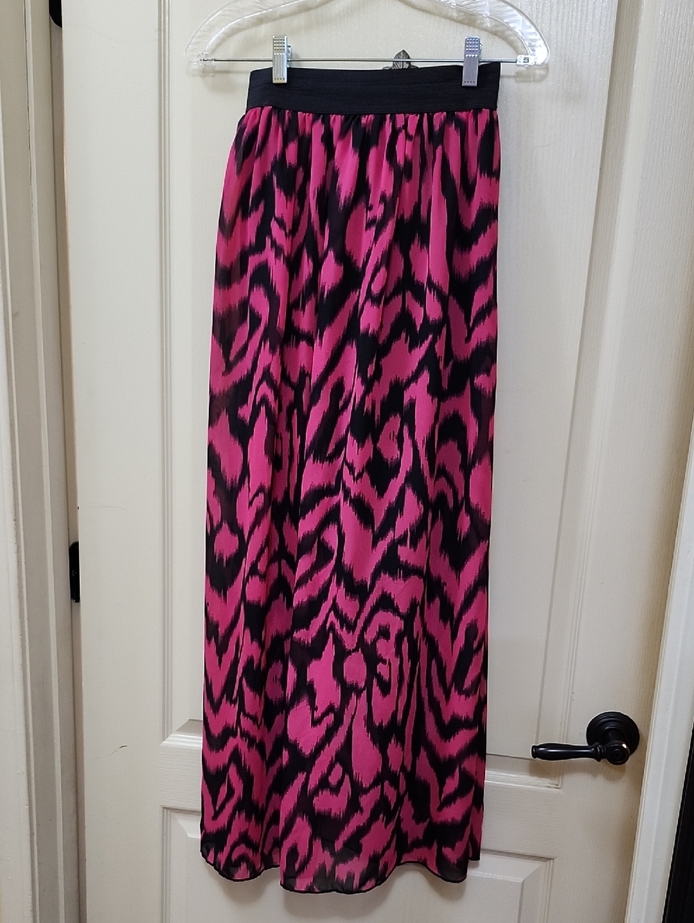 CATCH MY I ANIMAL PRINT MAXI SKIRT